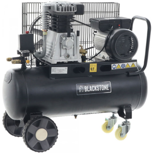 BlackStone B-LBC 50-30 - Compressore aria elettrico a cinghia - Motore 3 HP - 50 lt BlackStone B-LBC 50-30 - Compressore aria elettrico a cinghia - Motore 3 HP - 50 lt