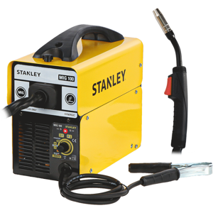 Stanley MIG 100 - Saldatrice Inverter (MIG) - Per la saldatura NO GAS Stanley MIG 100 - Saldatrice Inverter (MIG) - Per la saldatura NO GAS