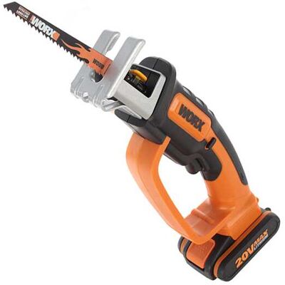 Worx WG894E - Seghetto alternativo elettrico a batteria Li-ion 20V 2Ah Worx WG894E - Seghetto alternativo elettrico a batteria Li-ion 20V 2Ah