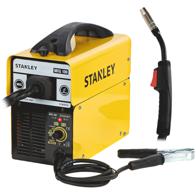 Stanley MIG 100 - Saldatrice Inverter (MIG) - Per la saldatura NO GAS Stanley MIG 100 - Saldatrice Inverter (MIG) - Per la saldatura NO GAS