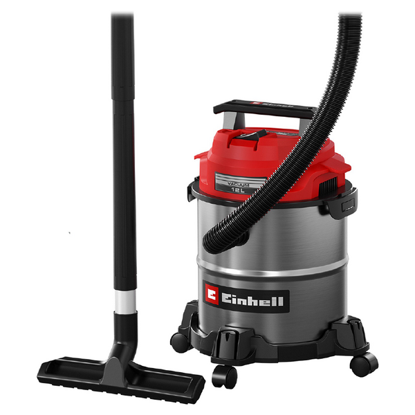 Einhell TC-VC 1240 S - Bidone aspirasolidi e liquidi - 12L - 950W