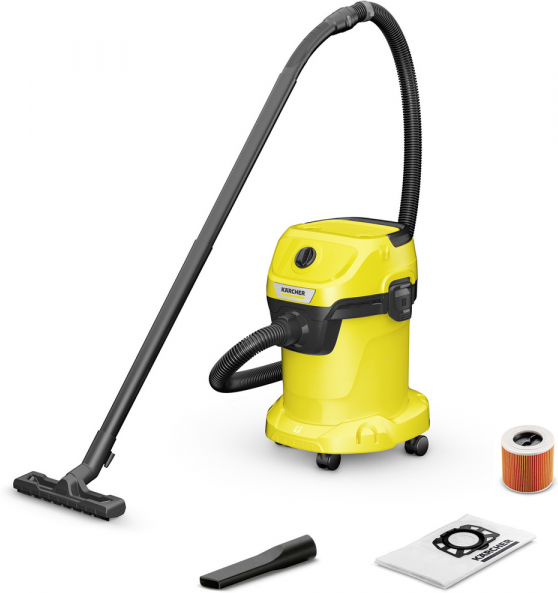 karcher wd 3 v-17/4/20 - bidone aspiratutto - fusto in plastica da 17 litri