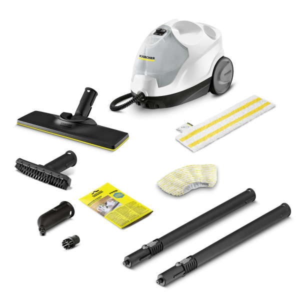 pulitore a vapore karcher sc 4 easyfix - vapore non stop, serbatoio estraibile ricaricabile