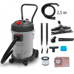 Comet CVP 130 P - Bidone Aspiratutto - 30 lt - Polvere e Liqudi - 1400W Comet CVP 130 P - Bidone Aspiratutto - 30 lt - Polvere e Liqudi - 1400W