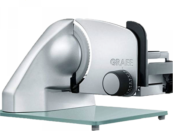 graef classic c20 silver - affettatrice con lama da 170 mm