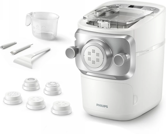 philips pasta maker 7000 hr2660/00 - macchina per la pasta elettrica 2 in 1 - impasta ed estrude