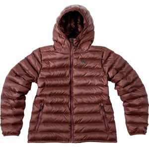 JONES RE UP DOWN PUFFY HOODY WMN VULCAN RED M