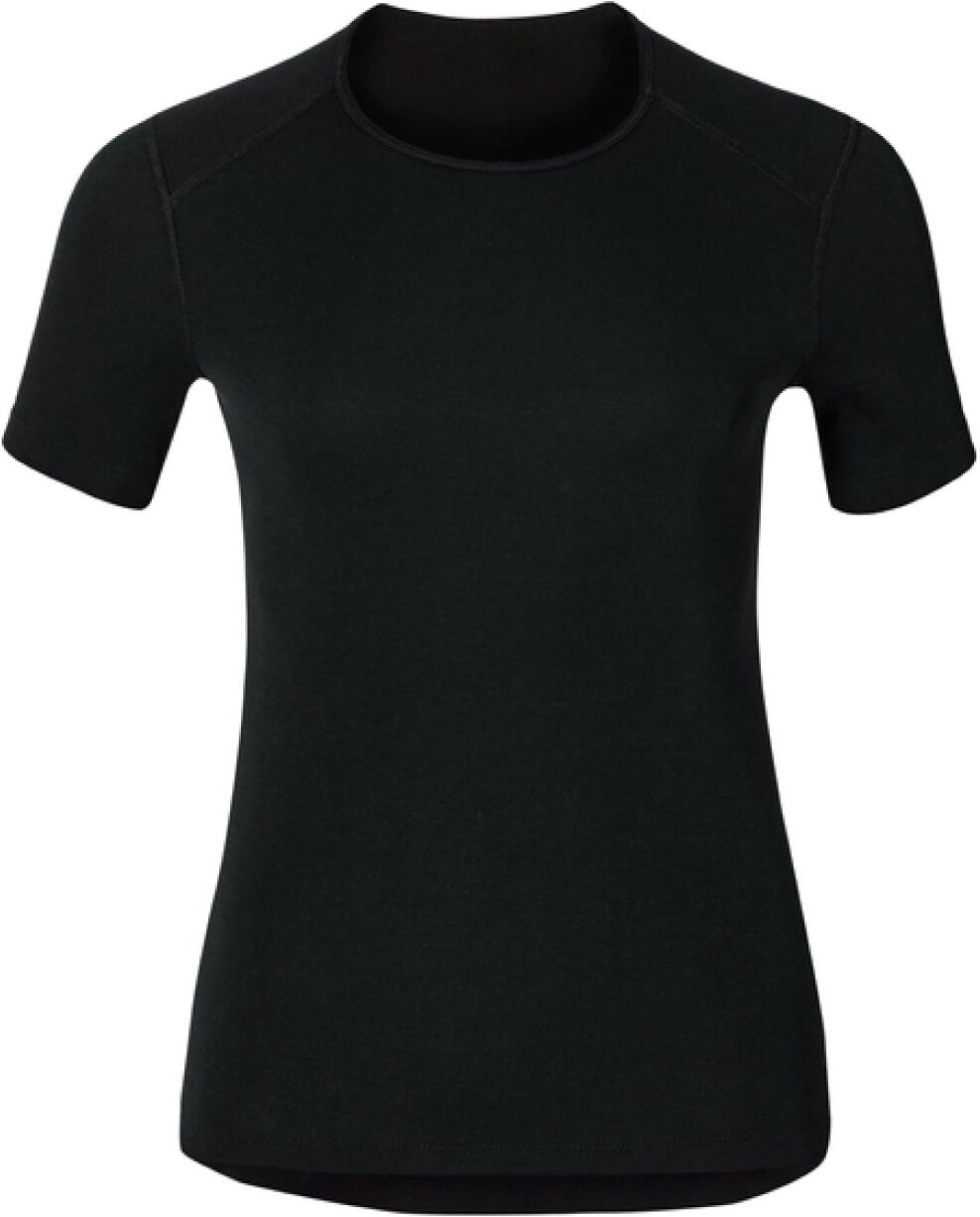 ODLO WARM SHIRT SS CREW NECK BLACK L