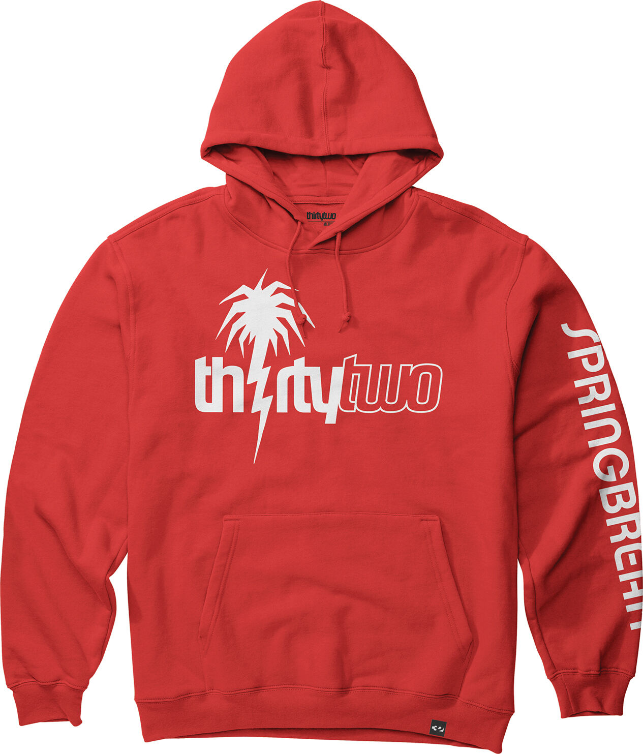 THIRTYTWO SPRING BREAK HOODIE RED L