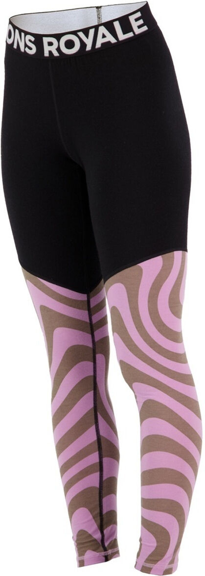 MONS ROYALE CASCADE MERINO FLEX 200 LEGGING AOP BLAZING TRAILS XS