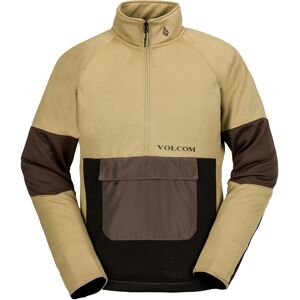 Volcom TECH FLEECE PULLOVER DARK KHAKI L