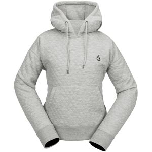 Volcom VCO AIR LAYER THERMAL HOODIE HEATHER GREY S