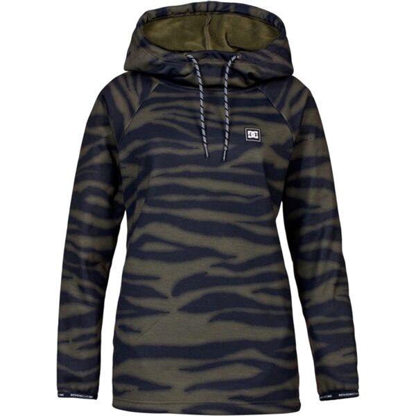 dcshoe salem fleece zebra olive night l