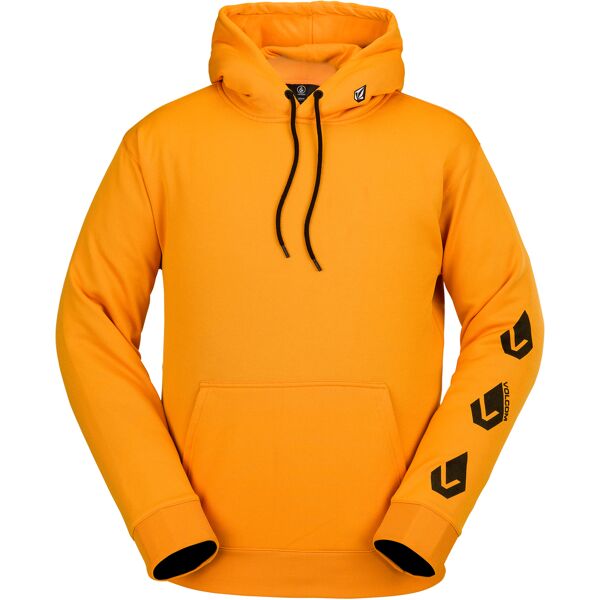 volcom core hydro fleece gold l