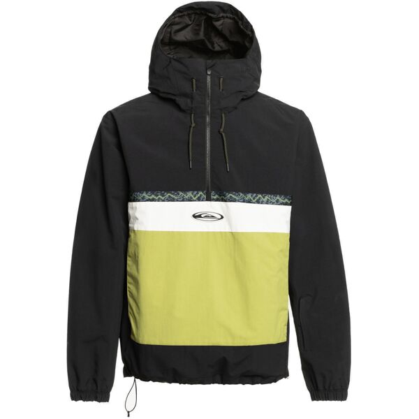 quiksilver steeze anorak green olive xl