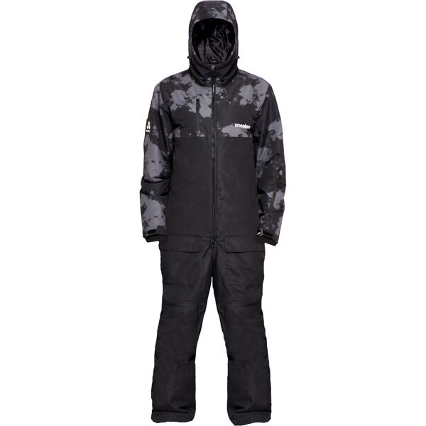 oneskee mark vii suit black grey s