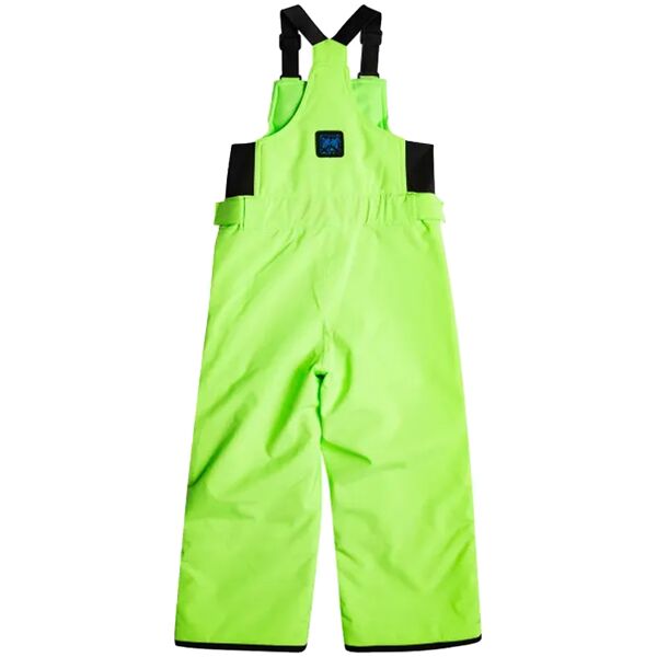 quiksilver boogie kids bib green gecko xxs