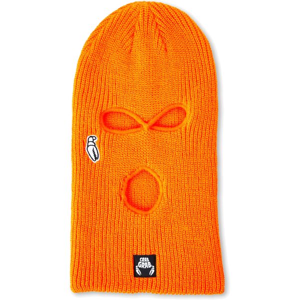 crab grab goon mask orange one size