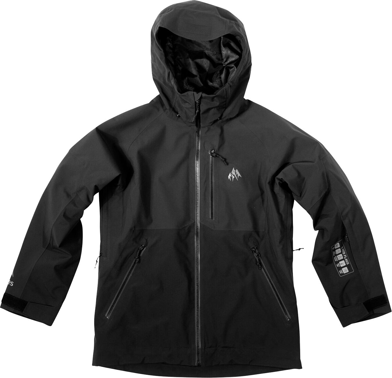 jones mountain surf parka wmn black m