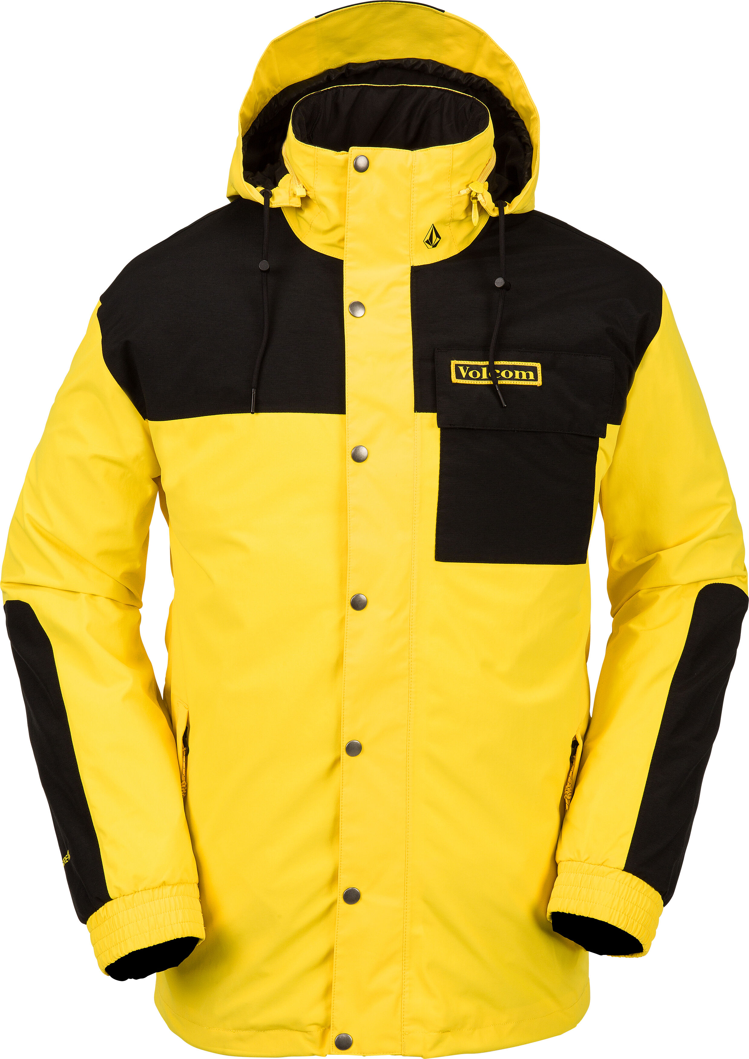 volcom longo goretex bright yellow l