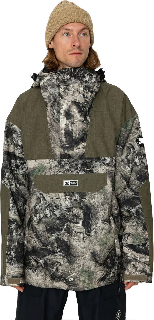 dcshoe 43 anorak mossy oak l