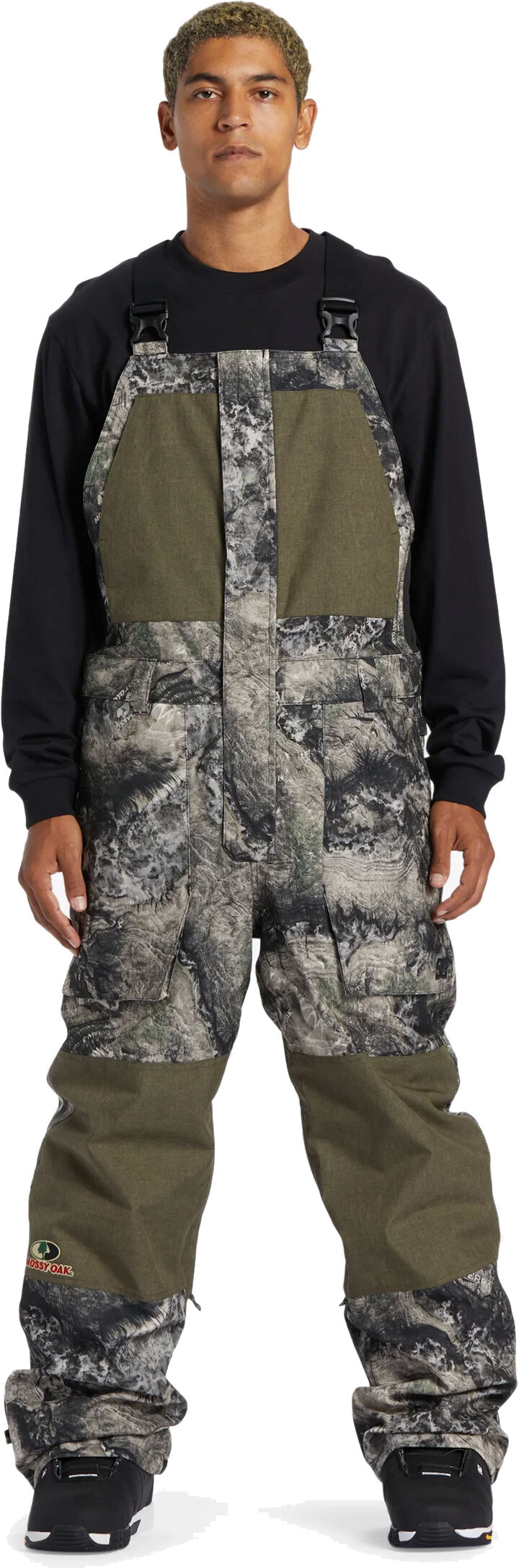 dcshoe shadow bib mossy oak s