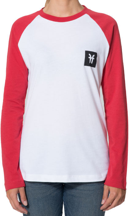 FACTION BASEBALL W TEE WHITE S