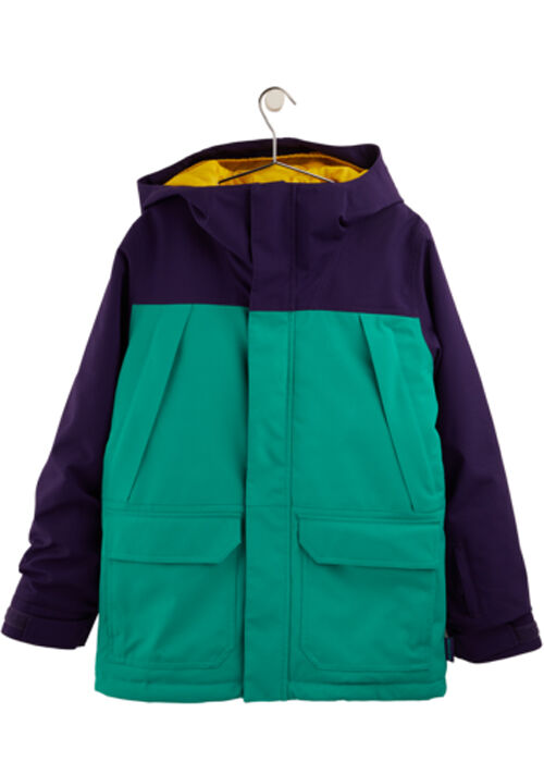 Burton SILVERTAIL BOYS DYNASTY GREEN PARACHUTE PURPLE M