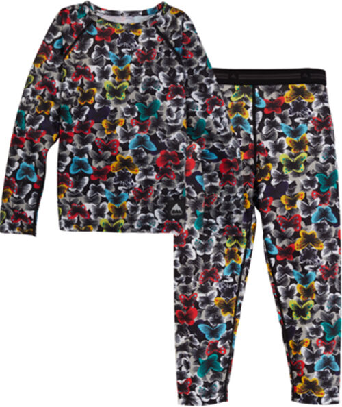 Burton MINI 1ST LAYER SET MULTICOLOR BUTTERFLY 4T