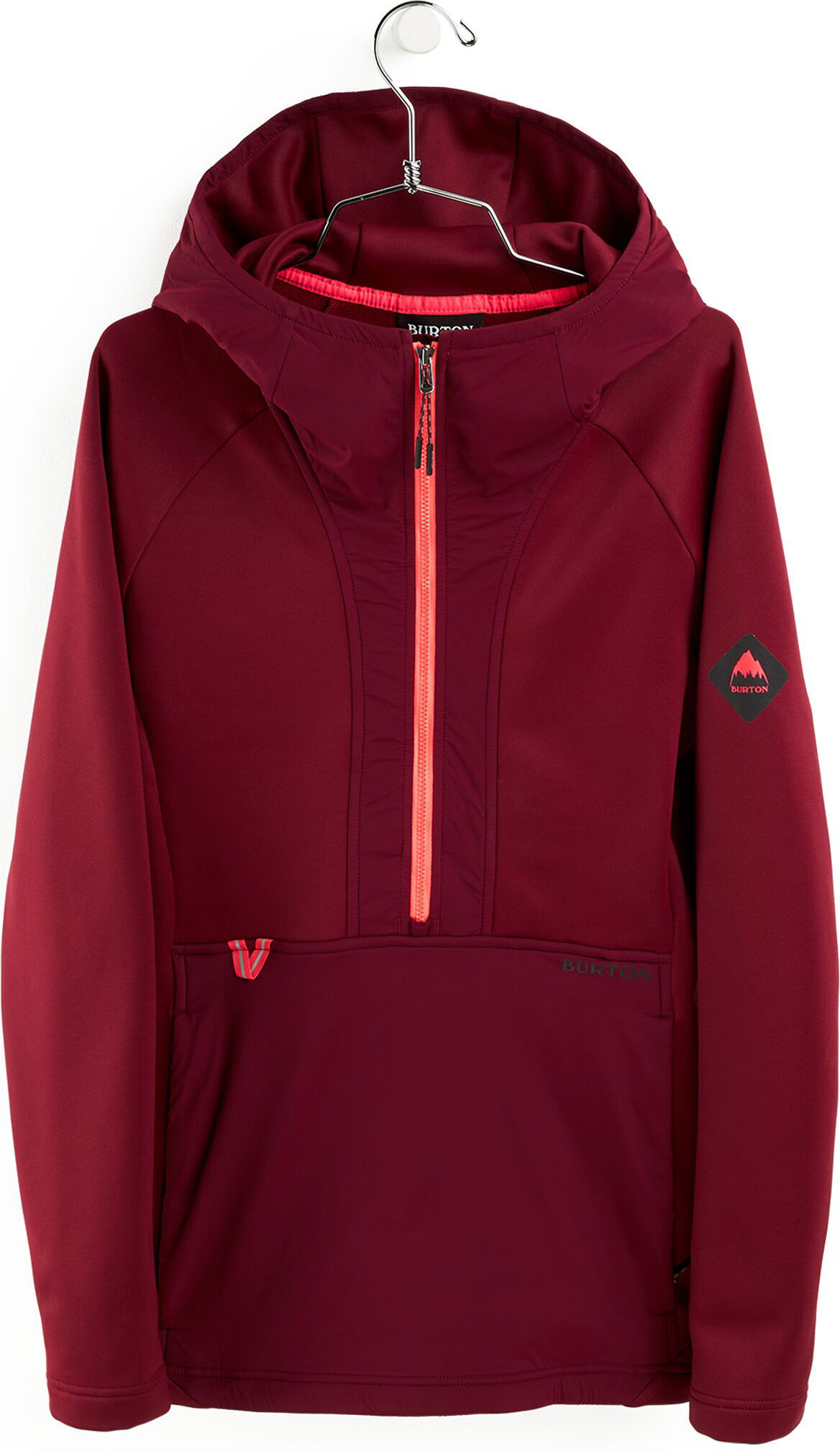 Burton MULTIPATH PULLOVER WMN MULLED BERRY S