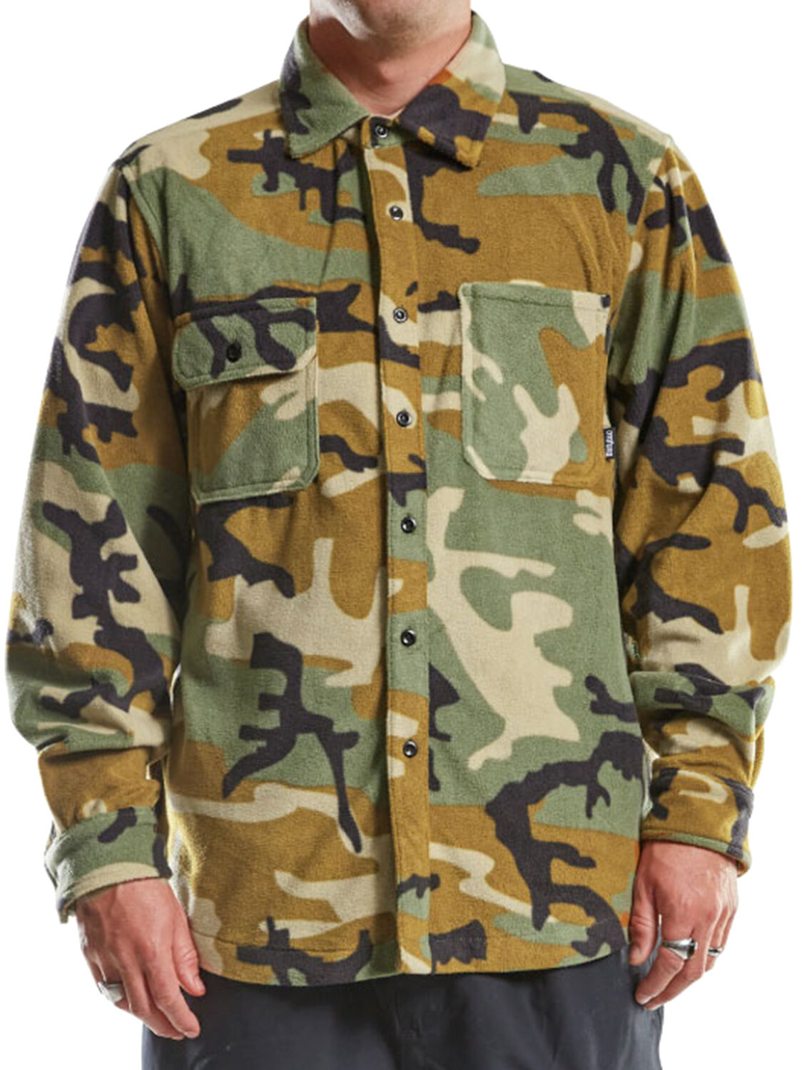 THIRTYTWO REST STOP SHIRT CAMO S