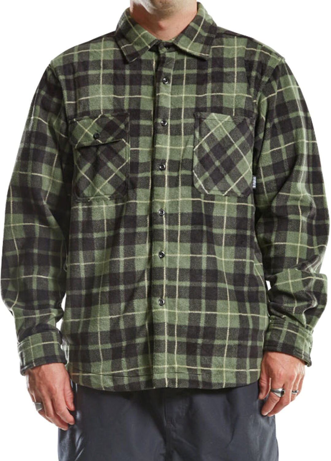 THIRTYTWO REST STOP SHIRT MILITARY M