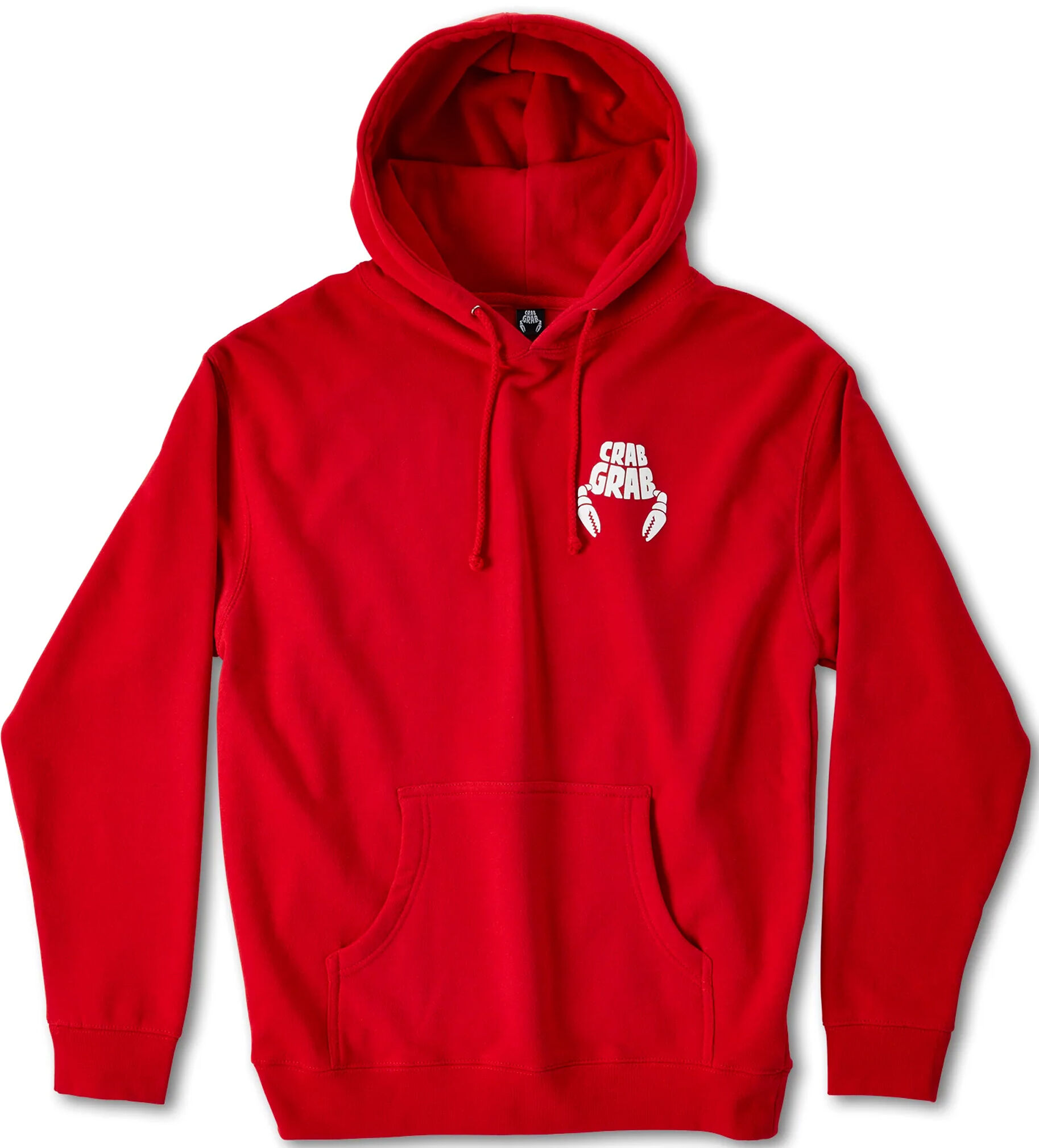 CRAB GRAB THE LOGO HOODY RED XL