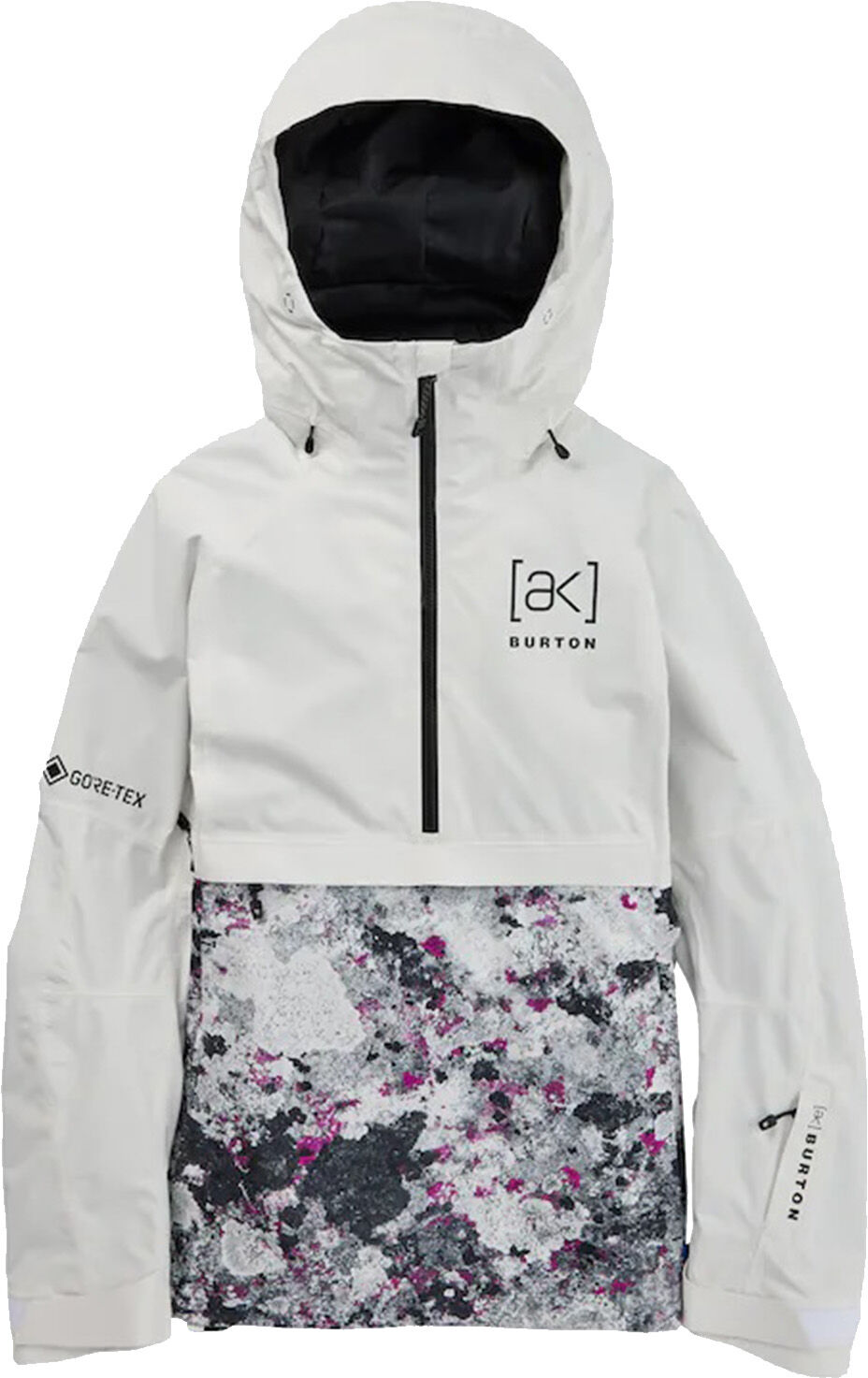 Burton AK GORETEX KIMMY 2L ANORAK STOUT WHITE VERY BERRY LICHEN L