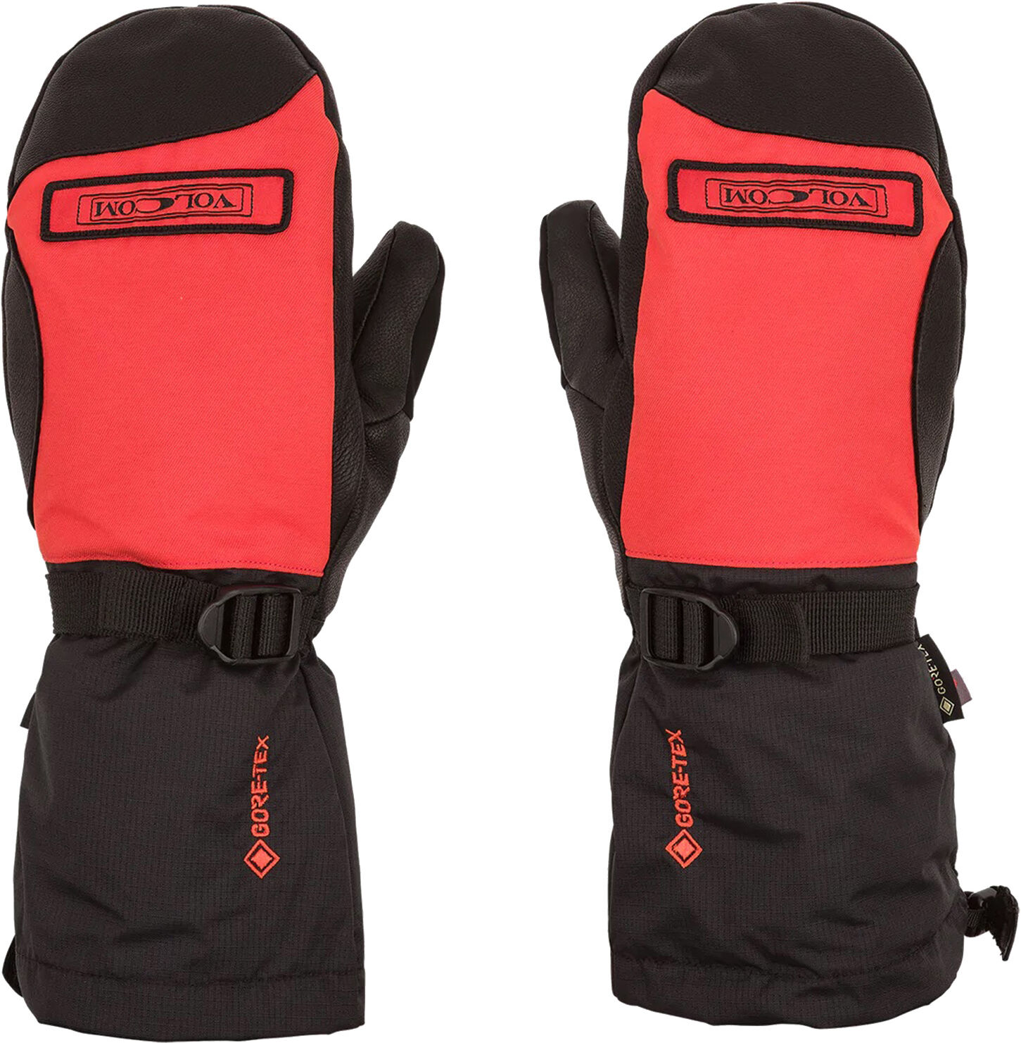 Volcom 91 GORETEX MITT ORANGE SHOCK S