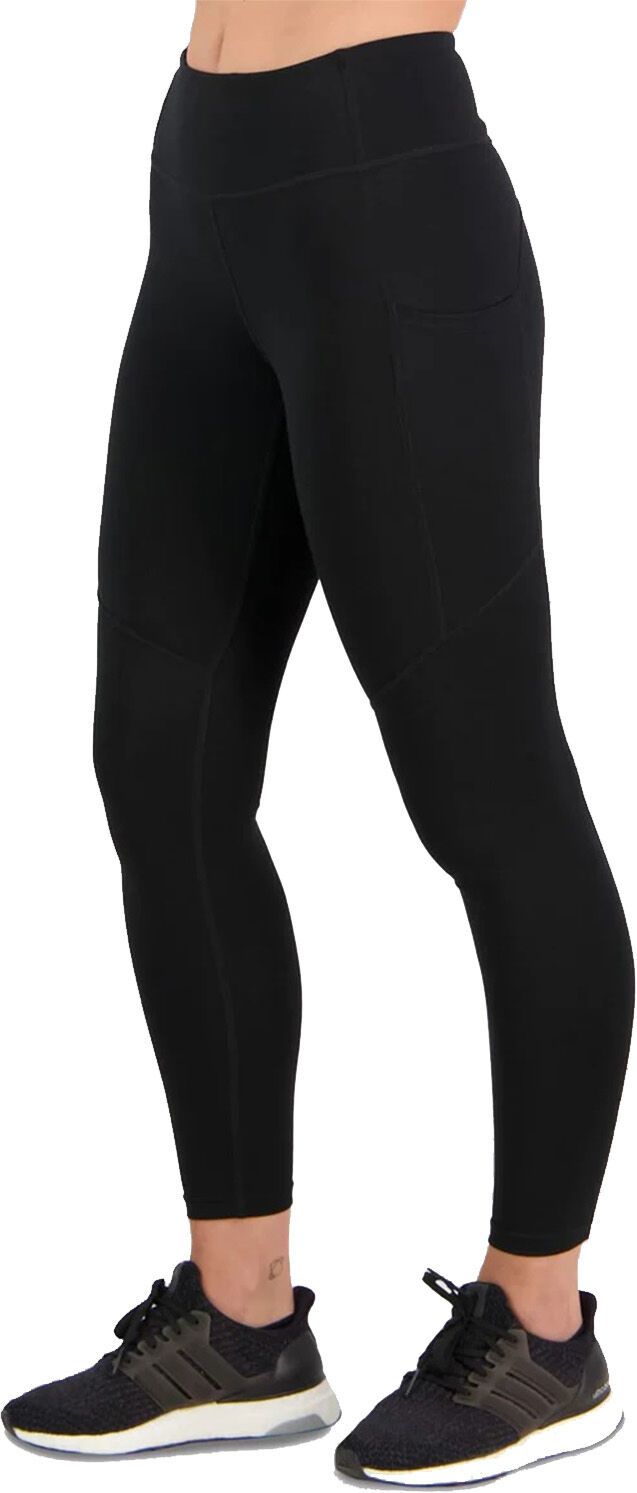 MONS ROYALE WMN MERINO WINTER LEGGINGS BLACK XS