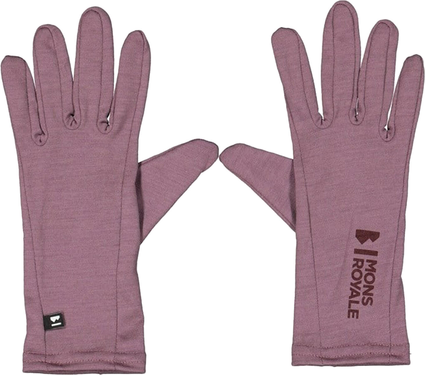 MONS ROYALE VOLTA MERINO GLOVE LINER MAUVE XL