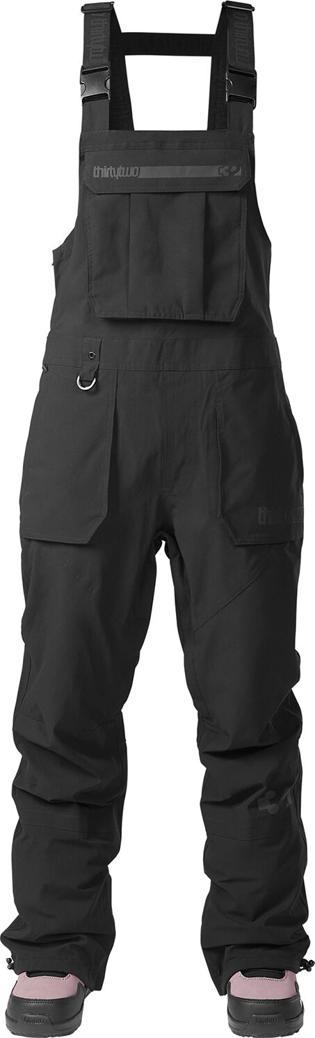 THIRTYTWO BASEMENT BIB WMN BLACK L