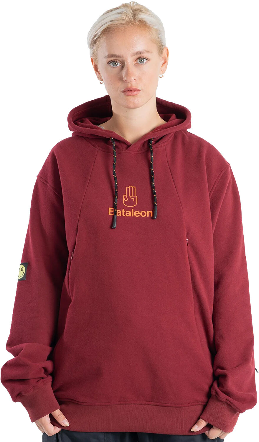 BATALEON SNOWPROOF DELTA HOODIE RUBY WINE XL