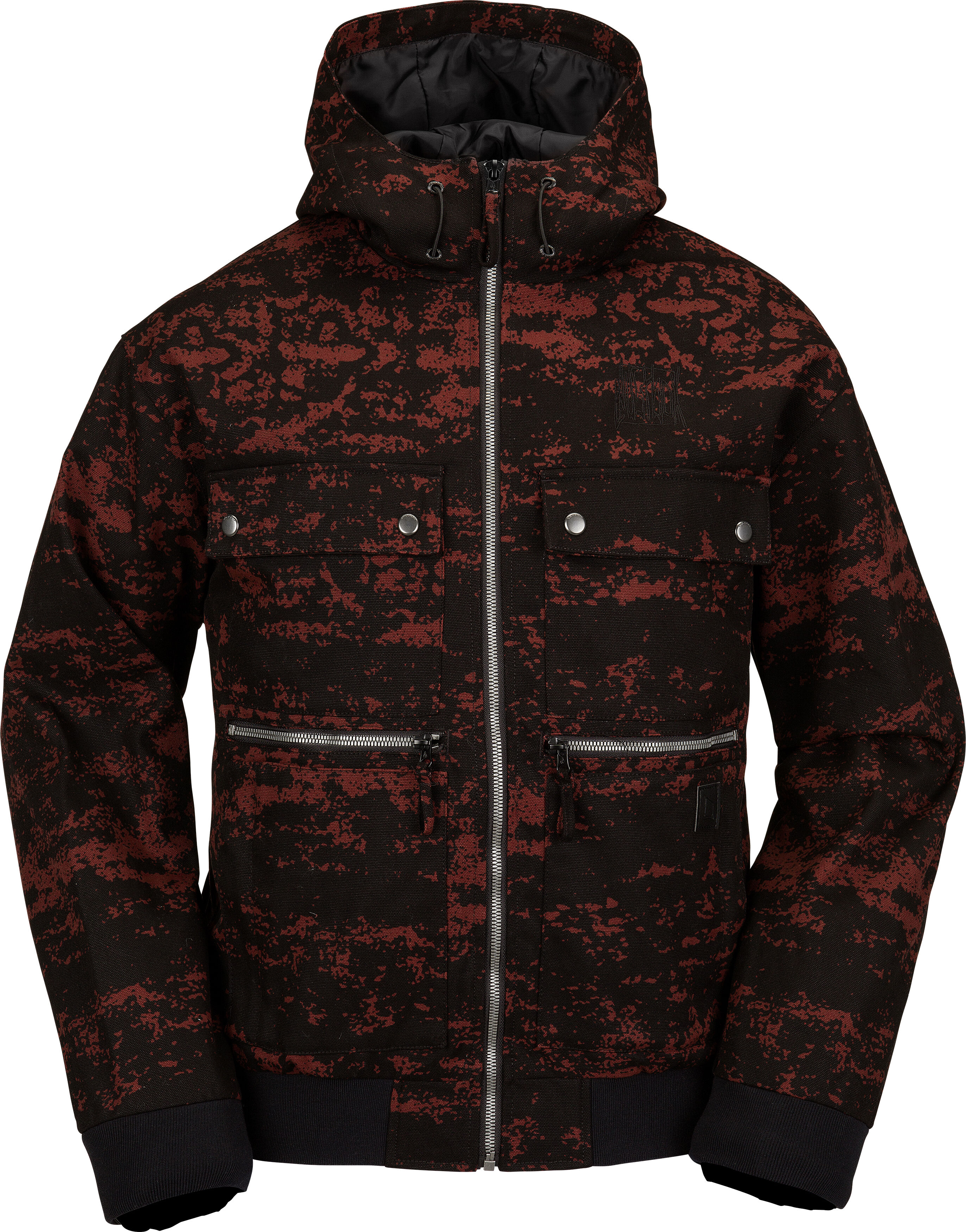 Volcom DUSTBOX MAROON CAMO S