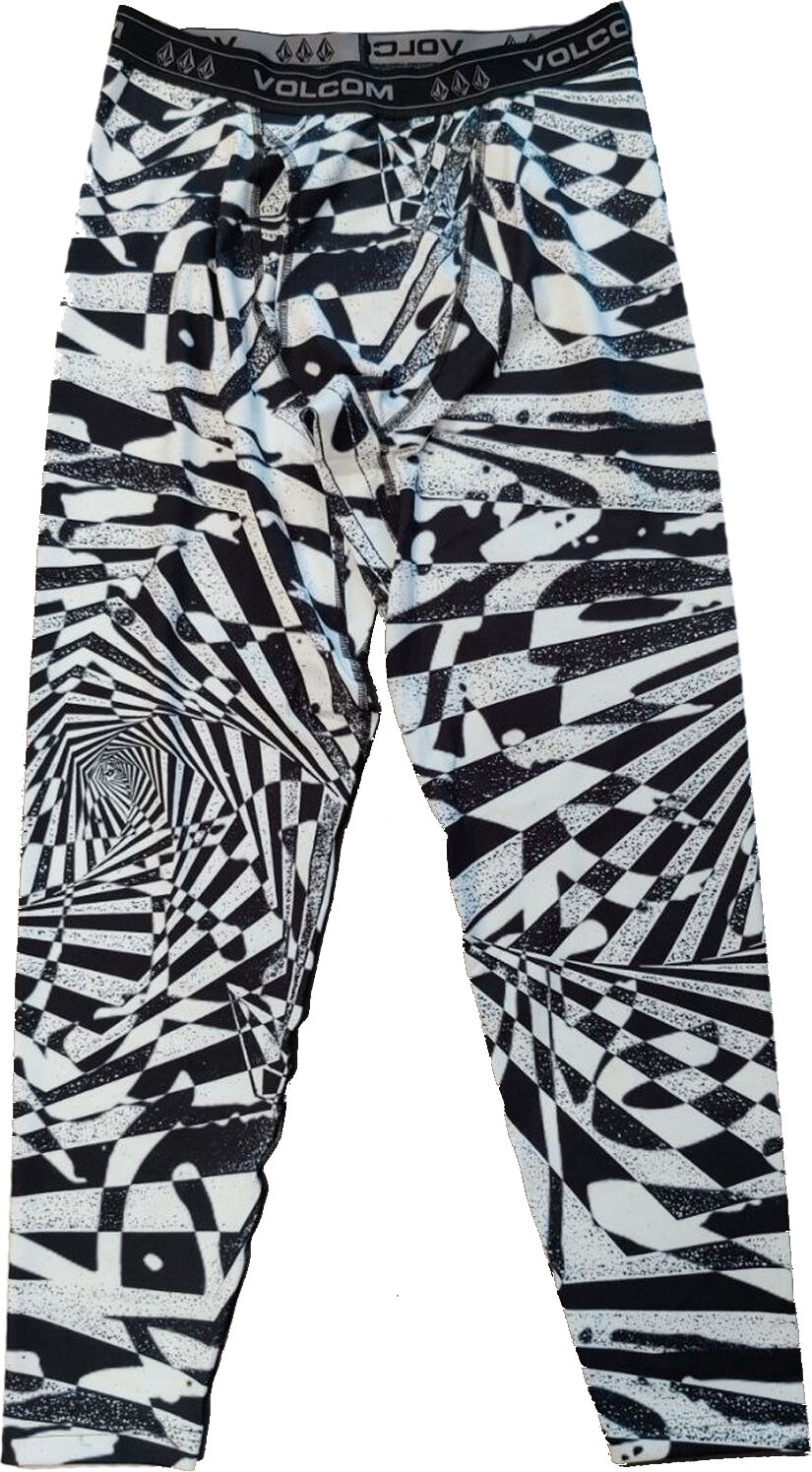 Volcom VCO BASE LAYER PANT BLACK WHITE L