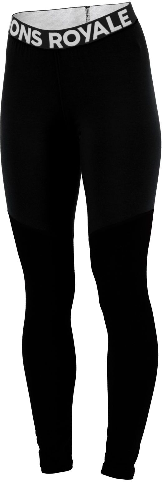 MONS ROYALE CASCADE MERINO FLEX 200 LEGGING BLACK XS