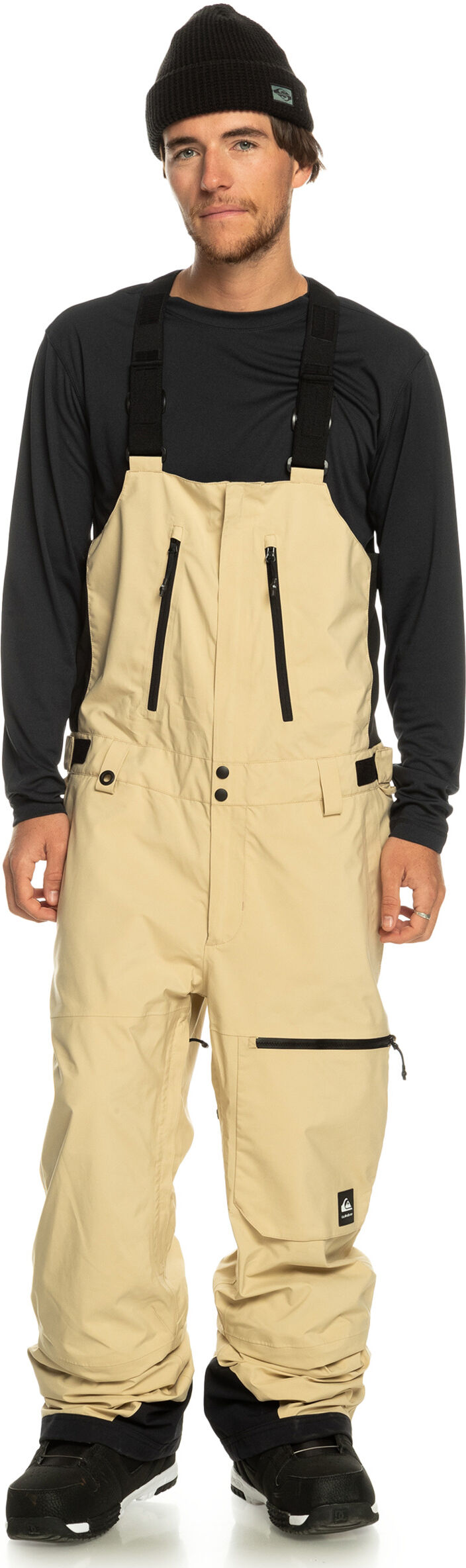 Quiksilver ALTOSTRATUS STRETCH GORETEX BIB PALE KHAKI M