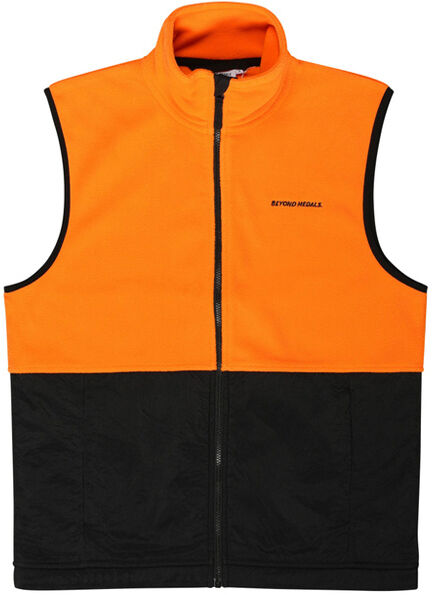 BEYOND MEDALS FLEECE VEST ORANGE XL