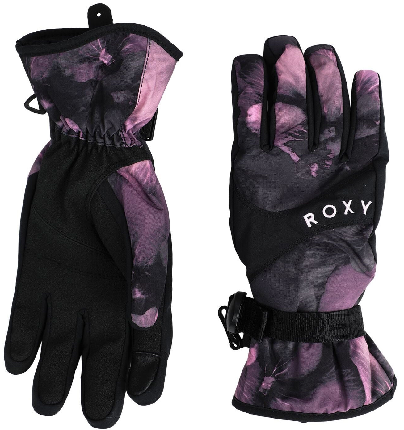 Roxy JETTY GLOVE TRUE BLACK PANSY PANSY S