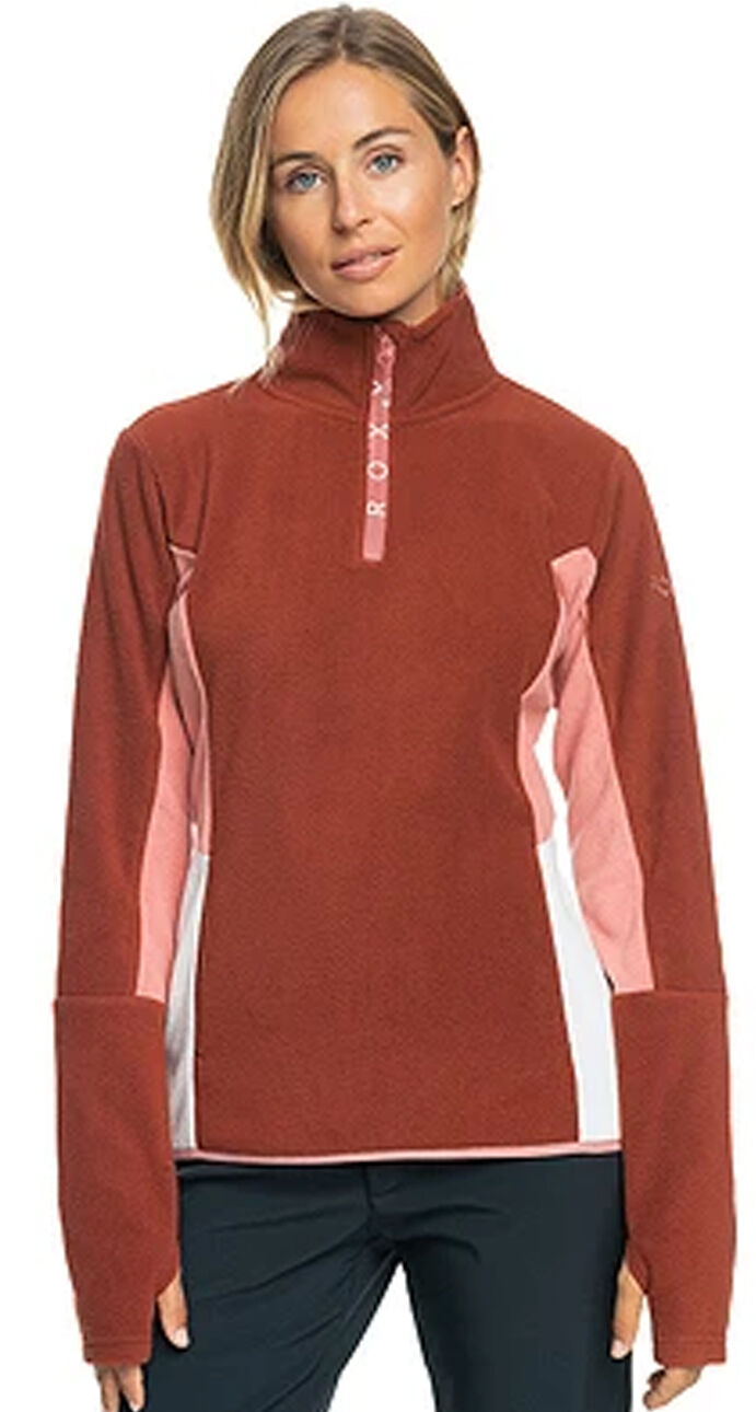 Roxy SAYNA HALF ZIP SMOKED PAPRIKA S