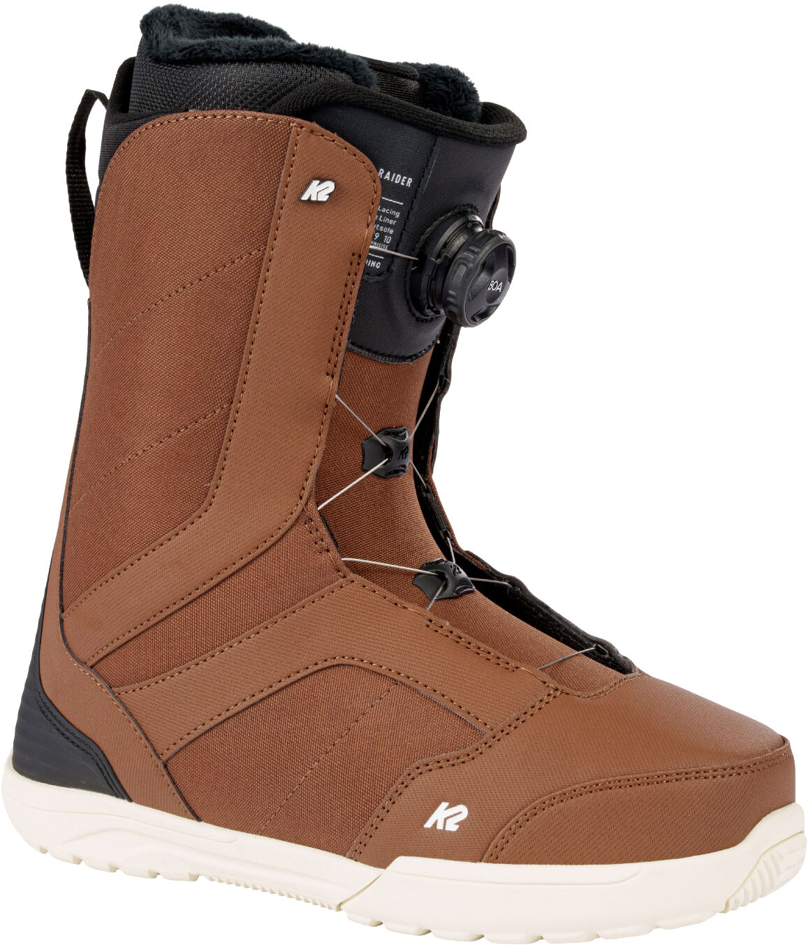 k2 raider boa brown 255