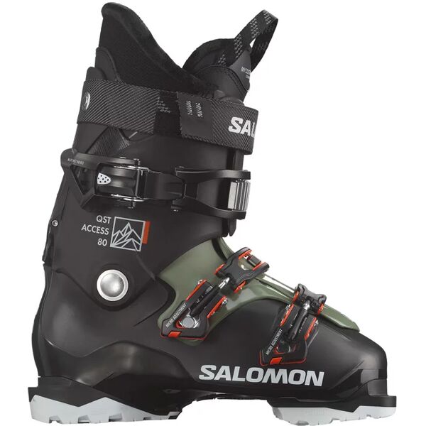 salomon qst access 80 black oil green 285