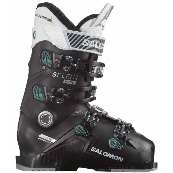 salomon select 70 w wide black spear mint 245