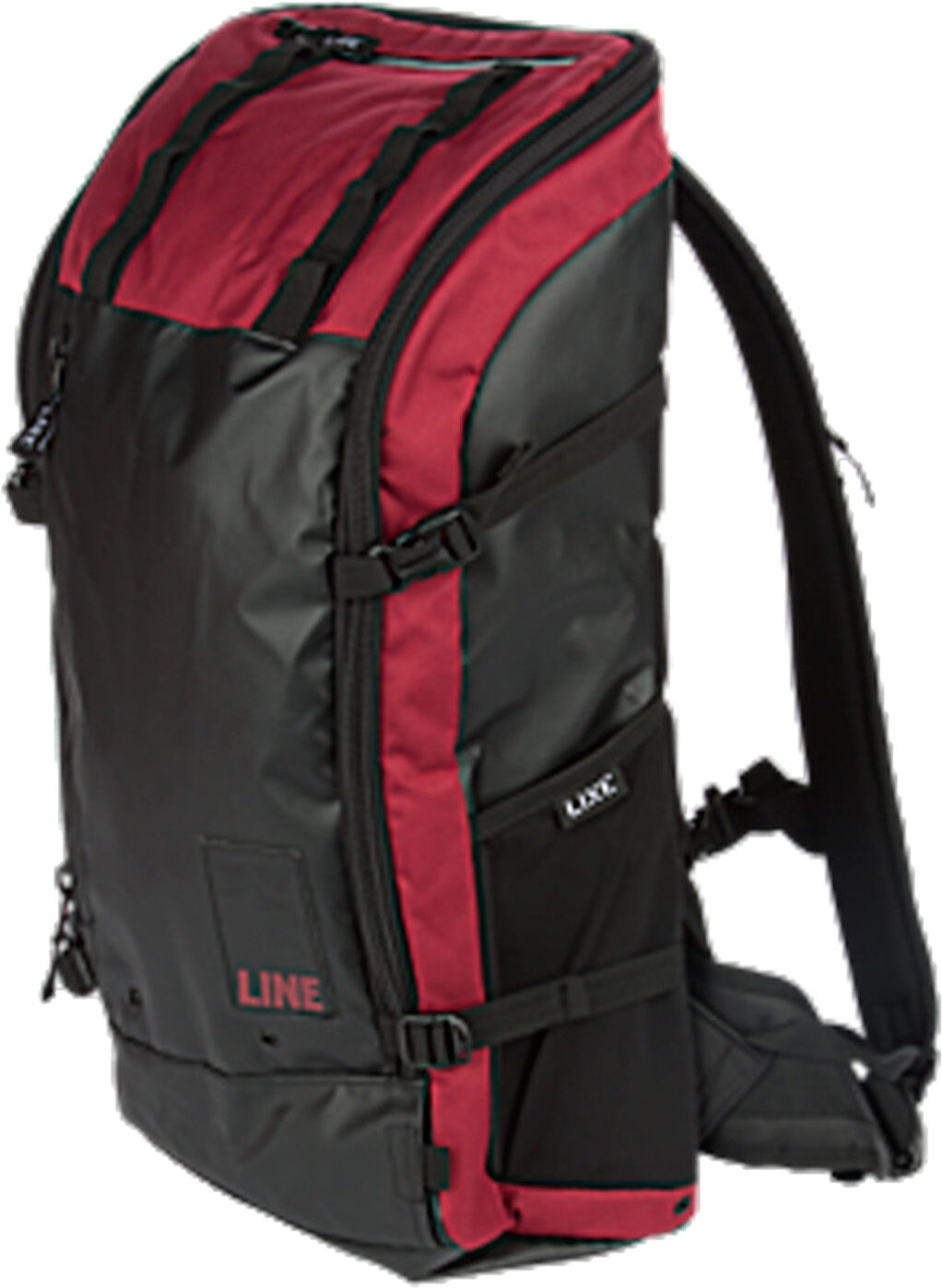 line remote pack 25l black red one size